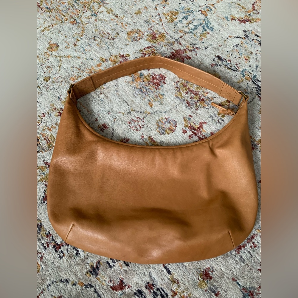 Madewell Piazza Slouch Shoulder Bag in Timber Beam